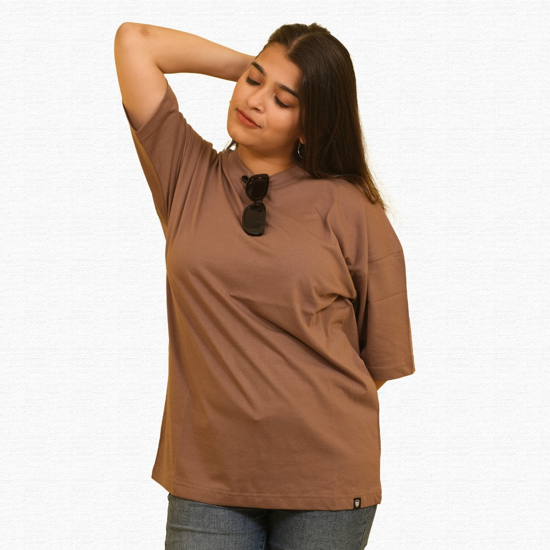 Wood – Oversized Drop Shoulder Tee