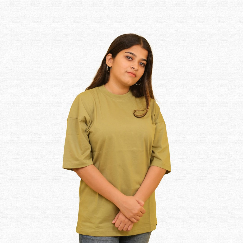 Forest Green  – Oversized Drop Shoulder Tee