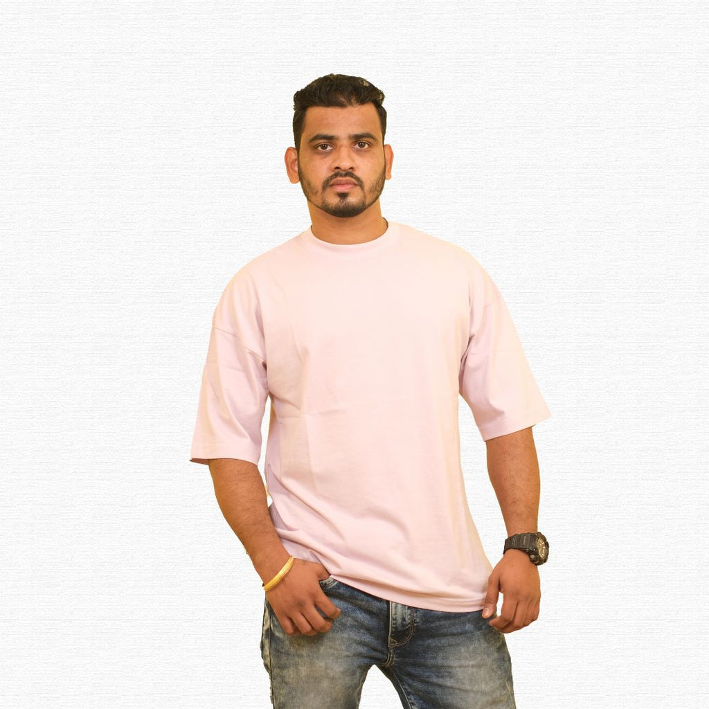 Lavender  – Oversized Drop Shoulder Tee