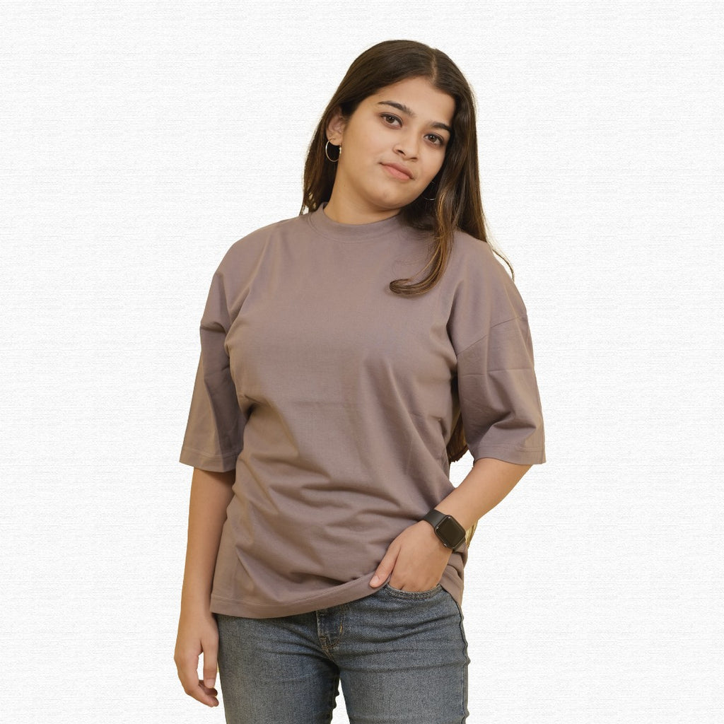Shadow Grey  – Drop Shoulder Tee