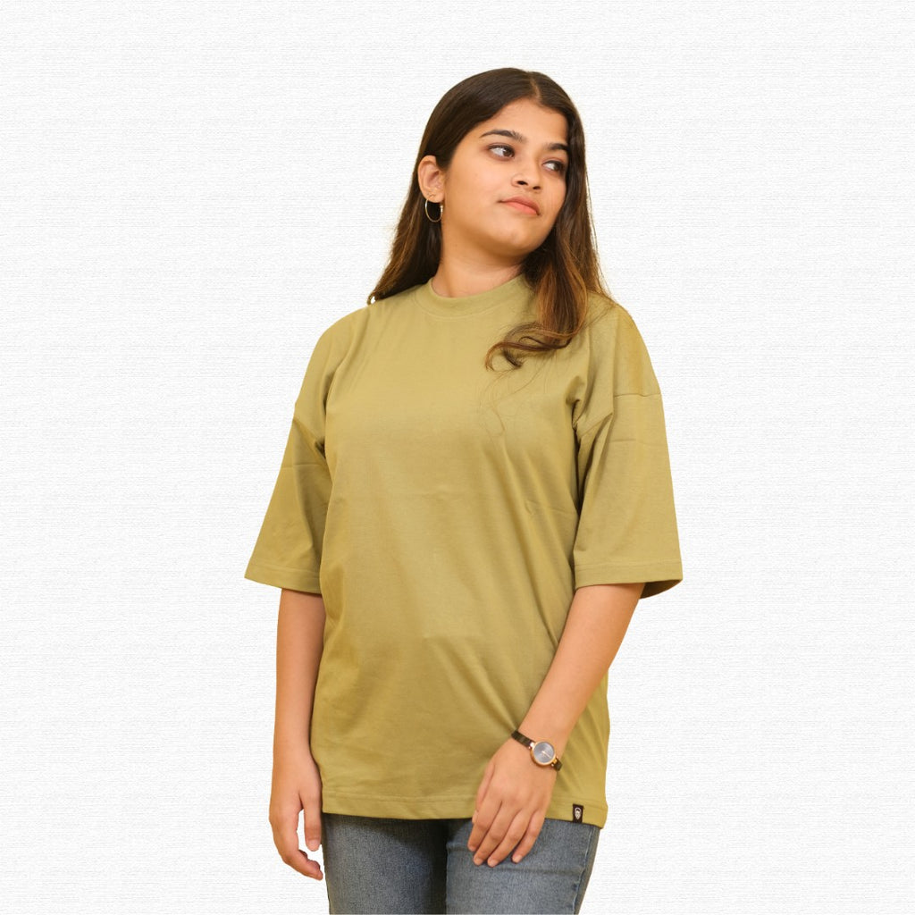Forest Green  – Oversized Drop Shoulder Tee