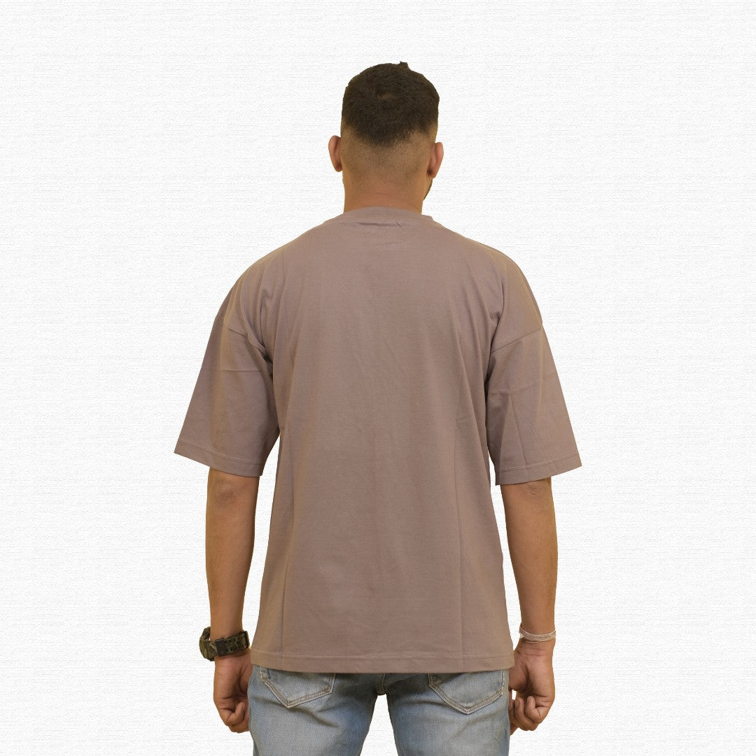 Shadow Grey  – Drop Shoulder Tee