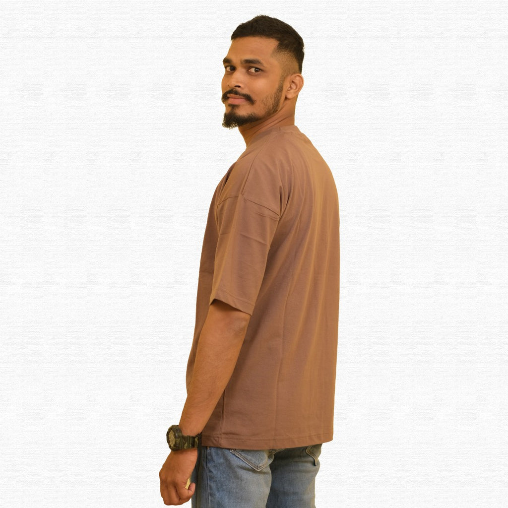 Wood – Oversized Drop Shoulder Tee