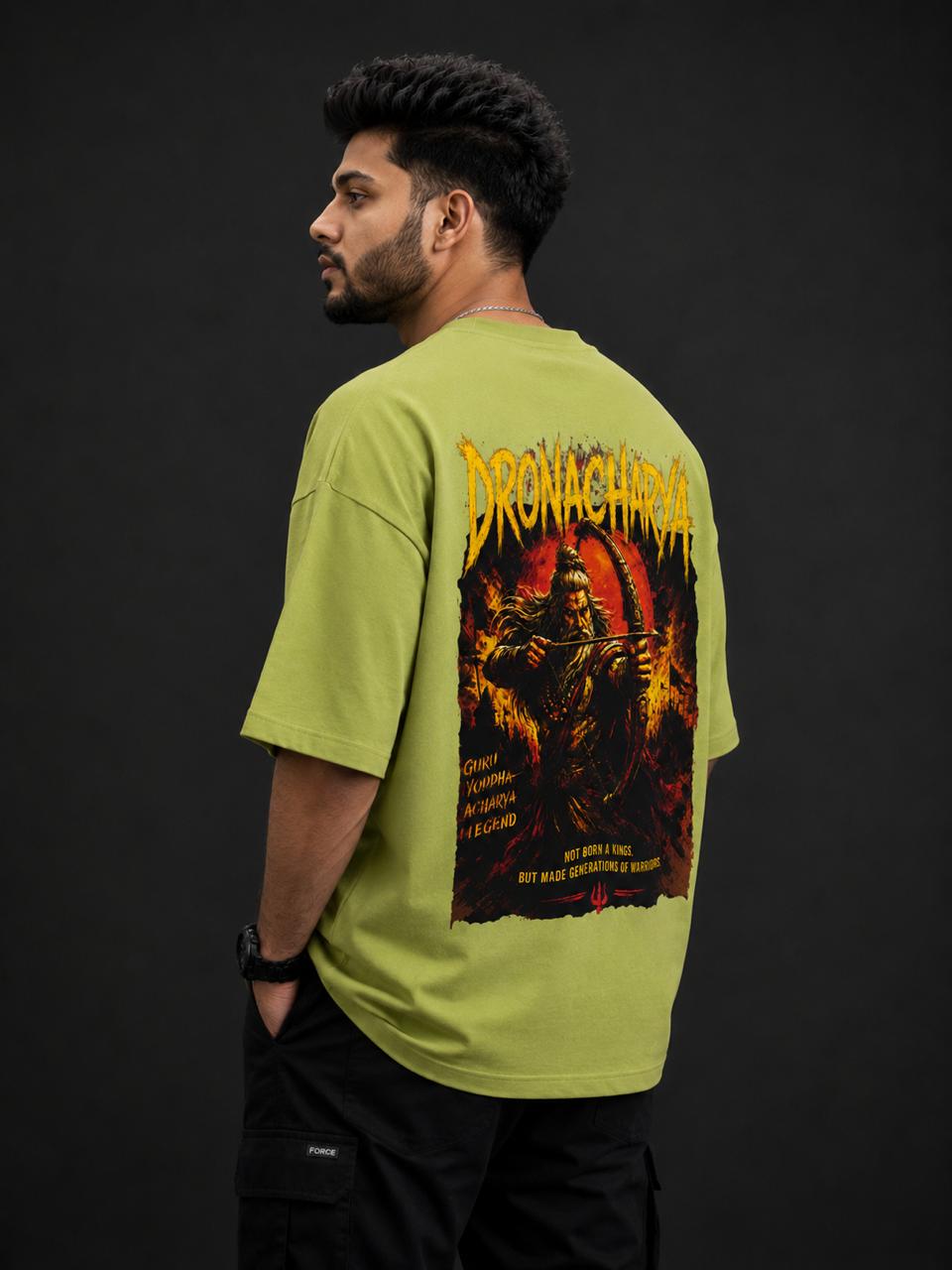 DRONACHARYA – Oversized Drop Shoulder Tee