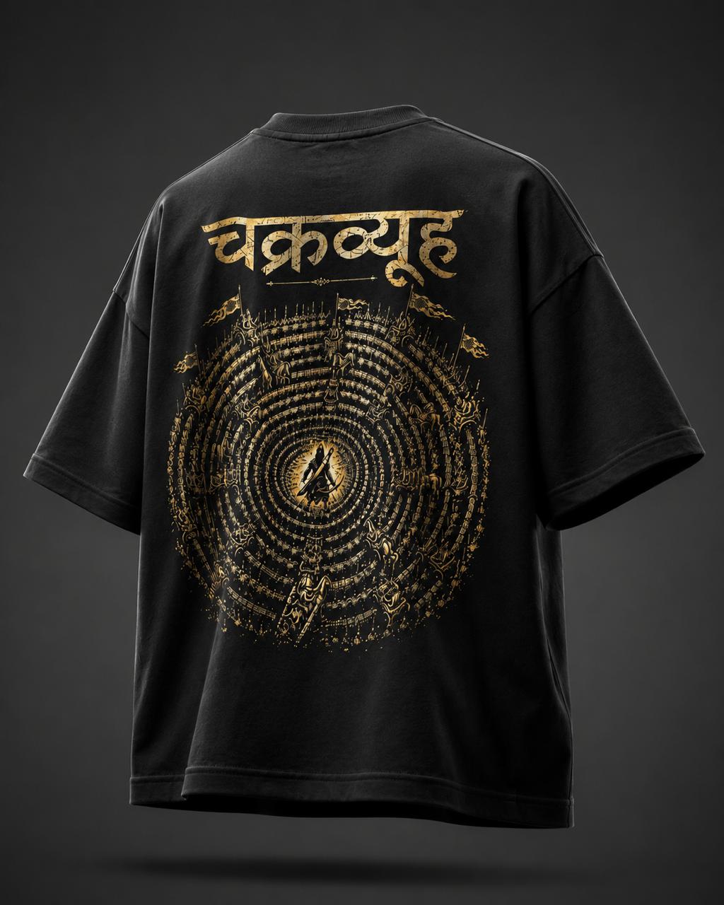 CHAKRAVYUH -Oversized Drop Shoulder Tee