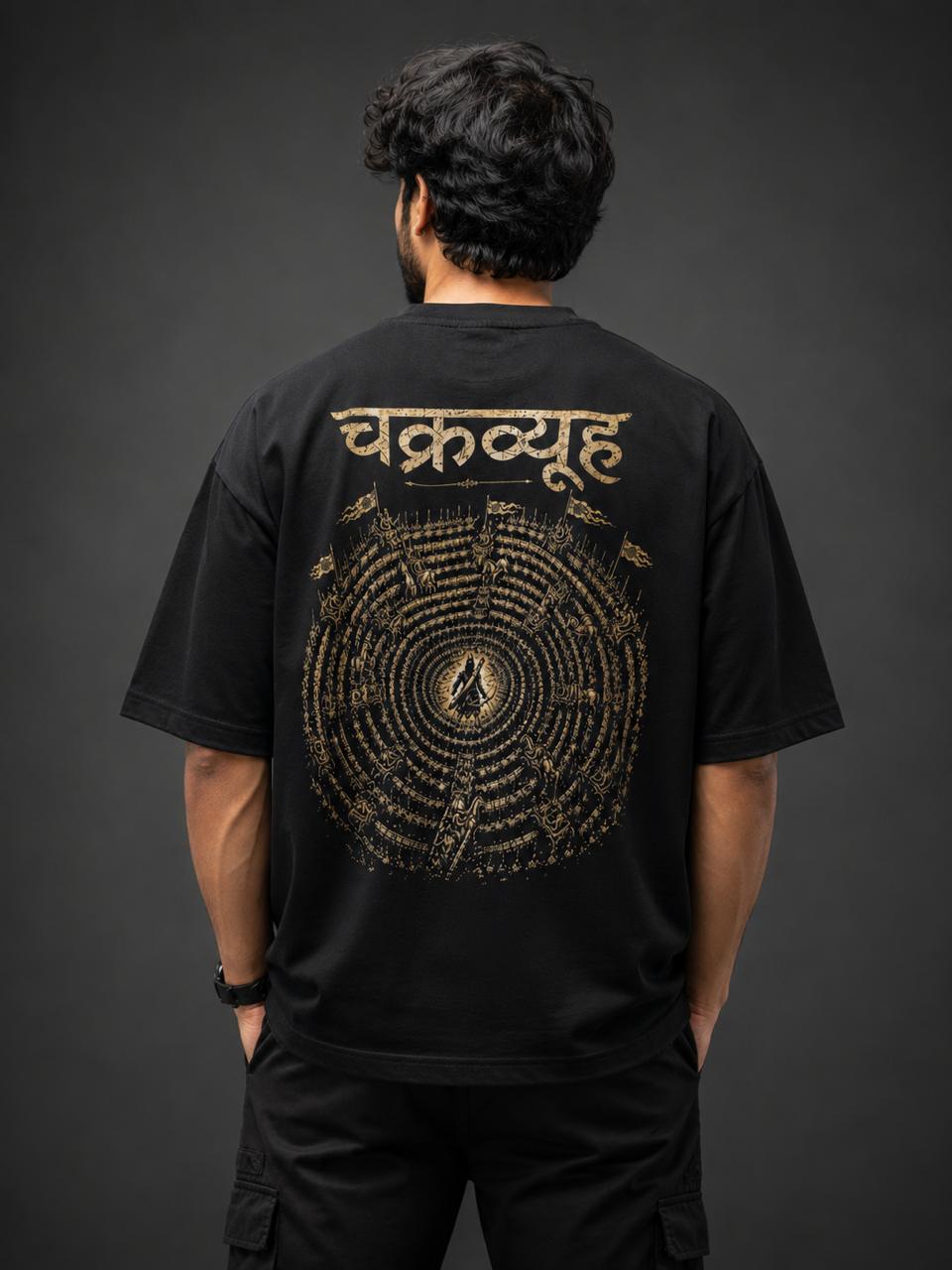 CHAKRAVYUH -Oversized Drop Shoulder Tee