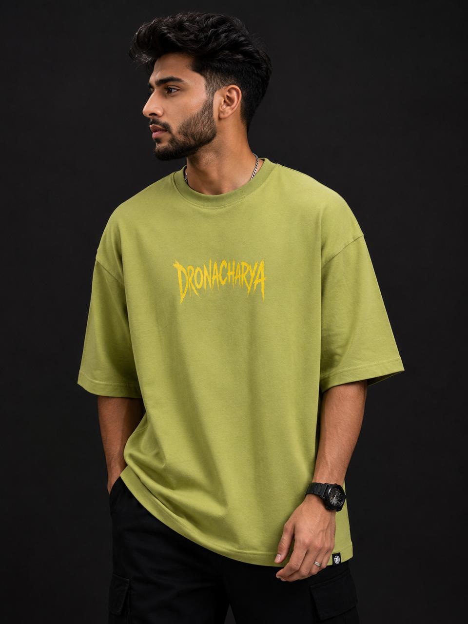 DRONACHARYA – Oversized Drop Shoulder Tee