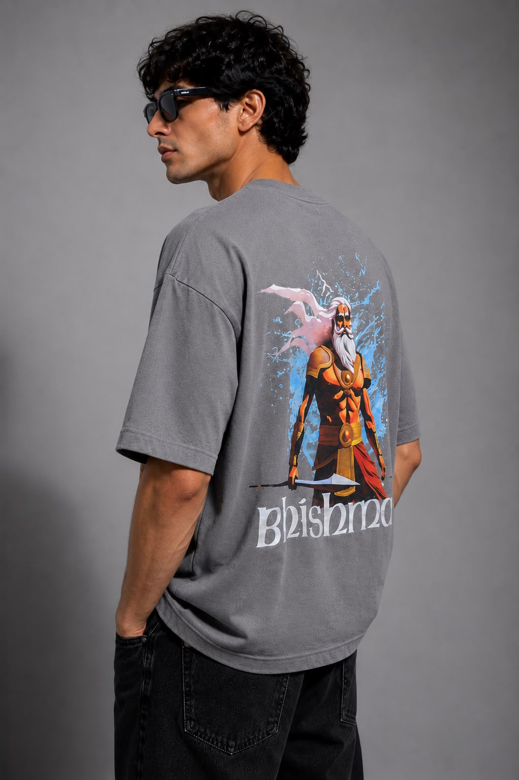 BHISHMA-Oversized Drop Shoulder Tee
