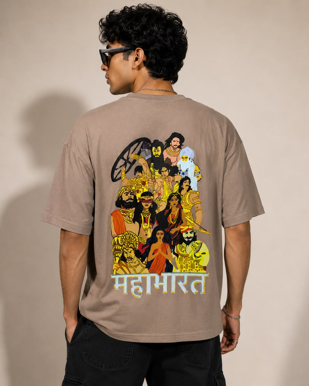 MAHABHARAT – Oversized Drop Shoulder Tee