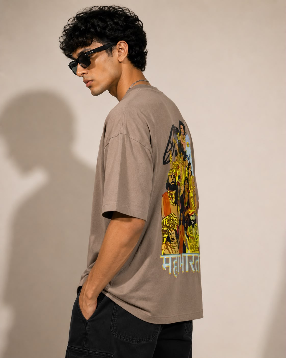 MAHABHARAT – Oversized Drop Shoulder Tee